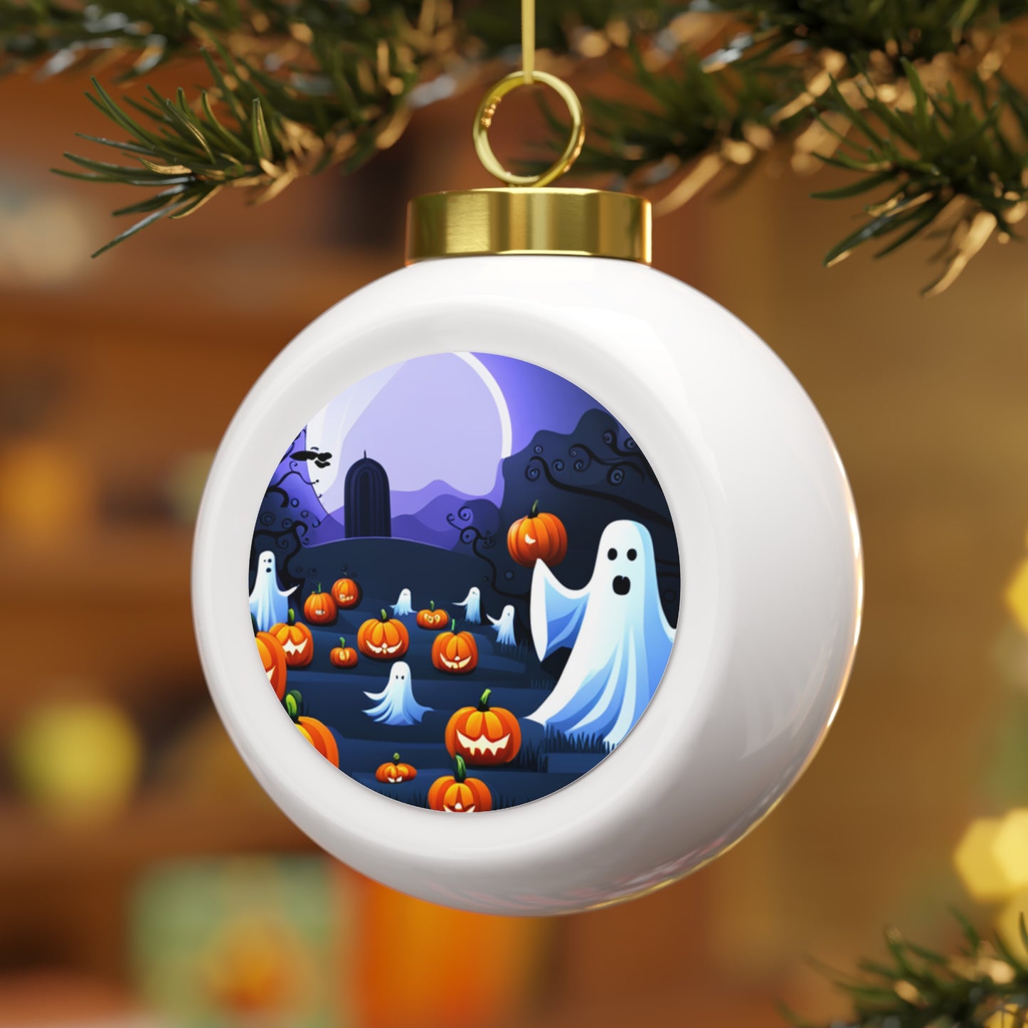 Halloween Ball Ornament