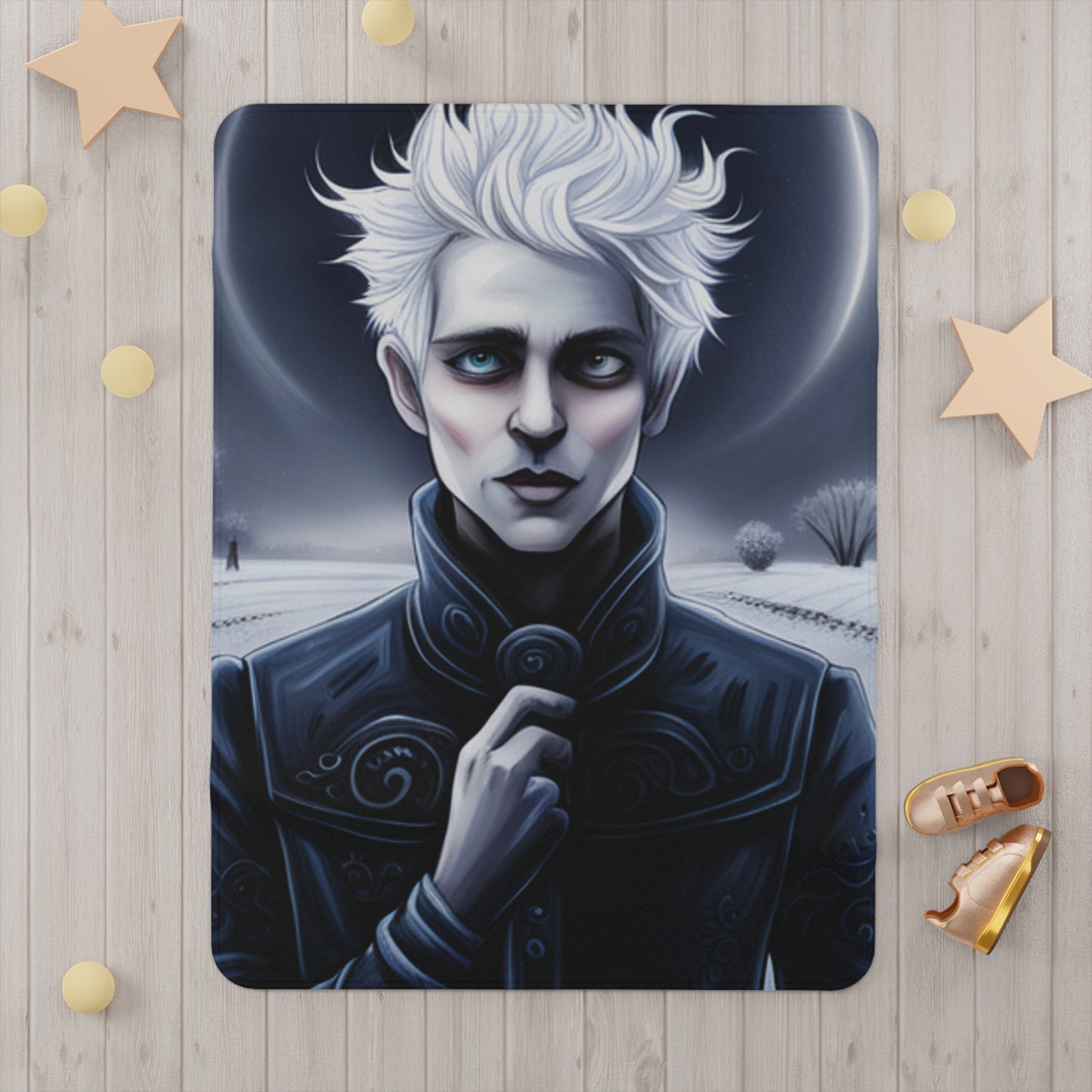 Gothic Jack Frost Toddler Blanket