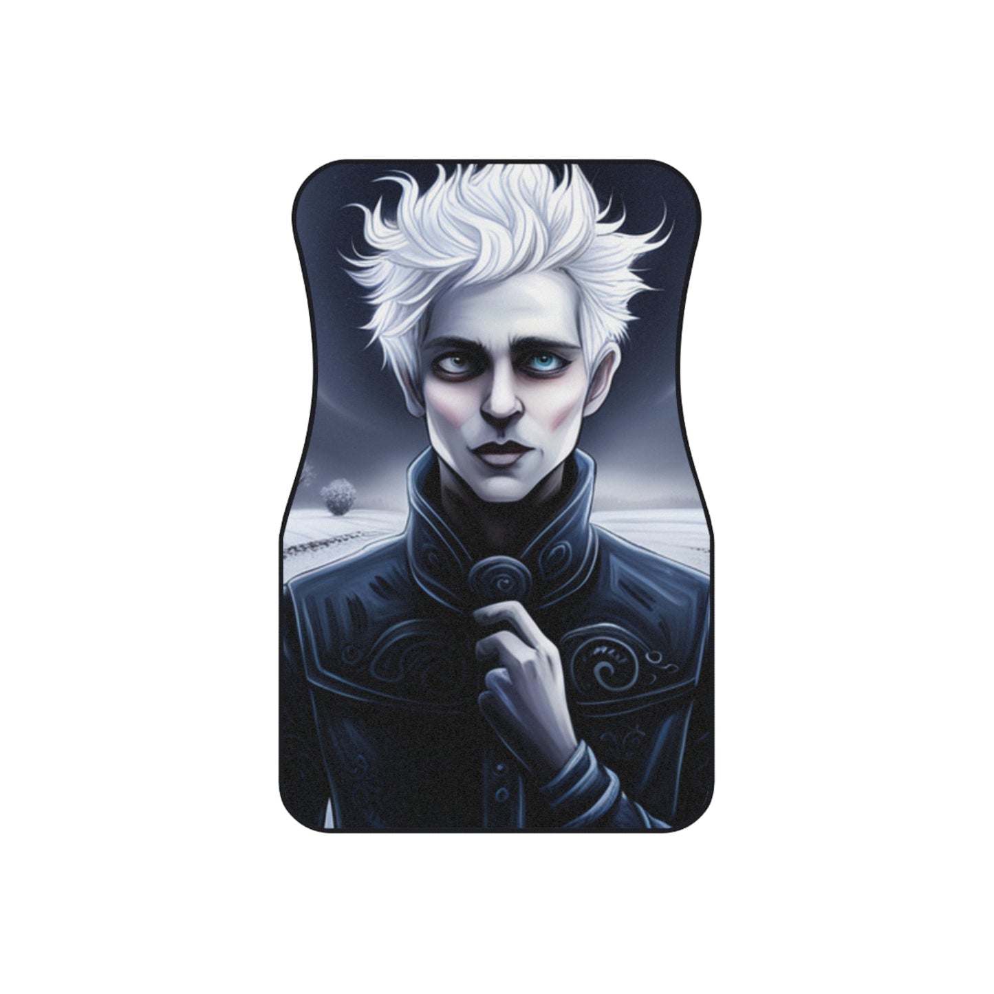 Gothic Jack Frost Car Mats (2x Front)