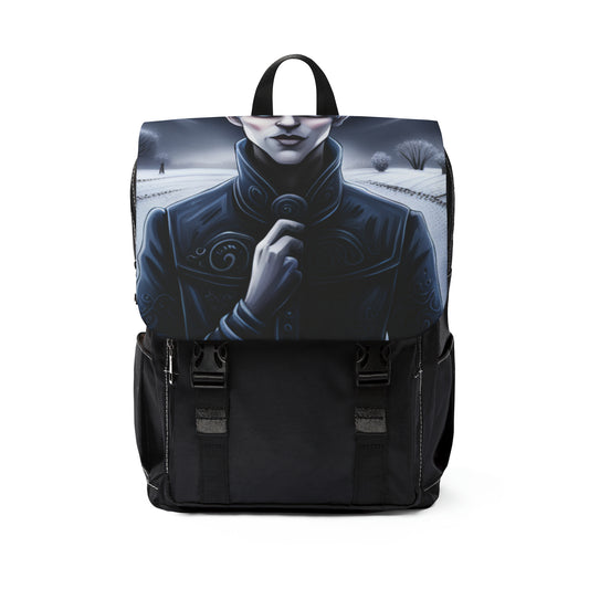 Gothic Jack Frost Unisex Casual Shoulder Backpack