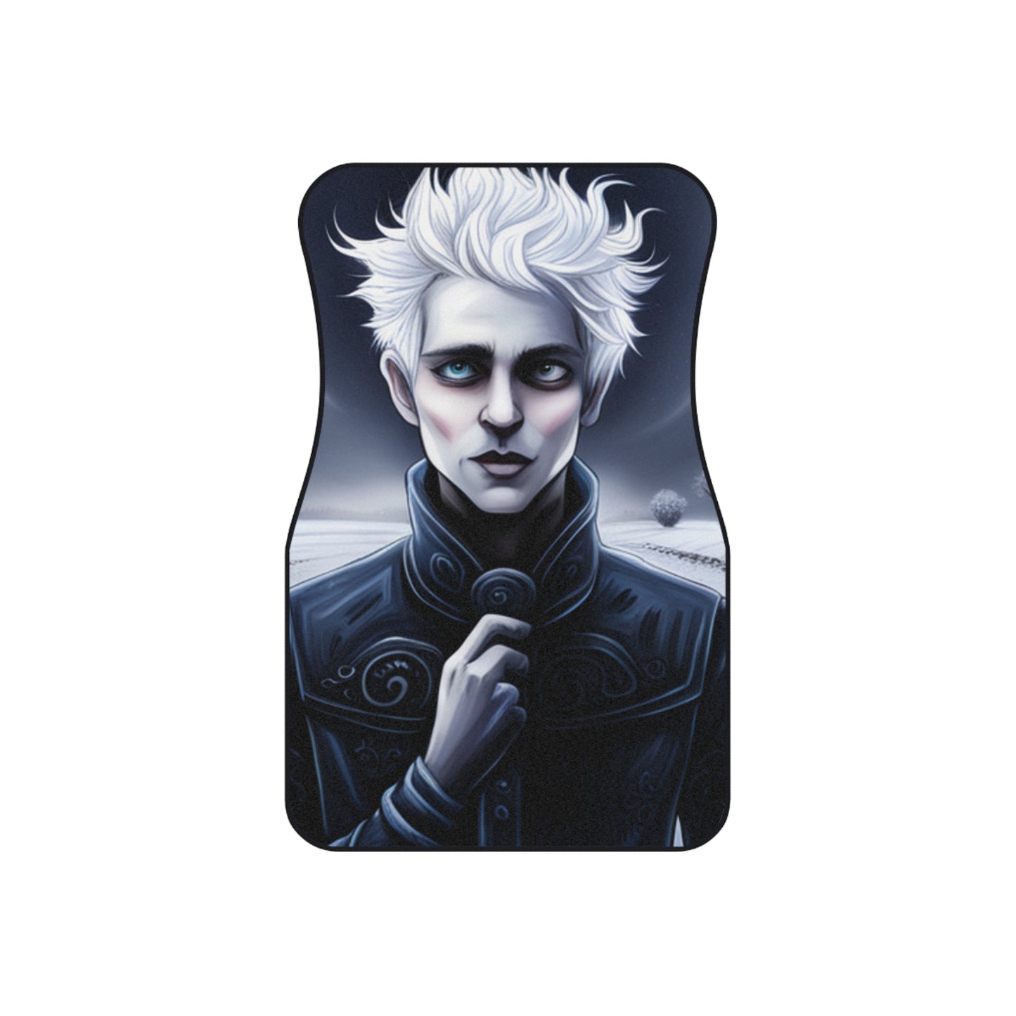 Gothic Jack Frost Car Mats (2x Front)
