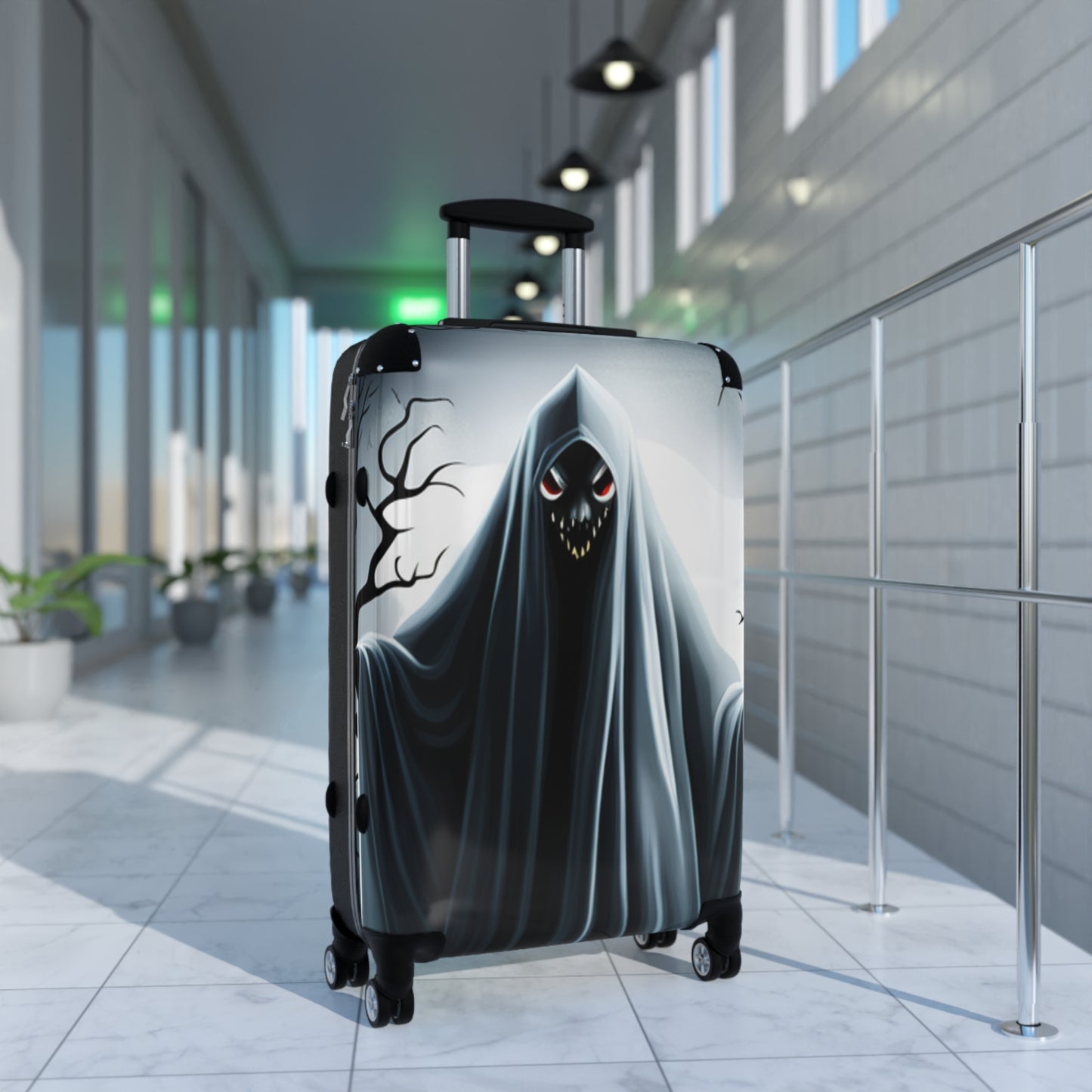 Scary Ghost Suitcase