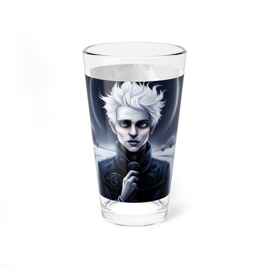 Gothic Jack Frost Mixing Glass, 16oz