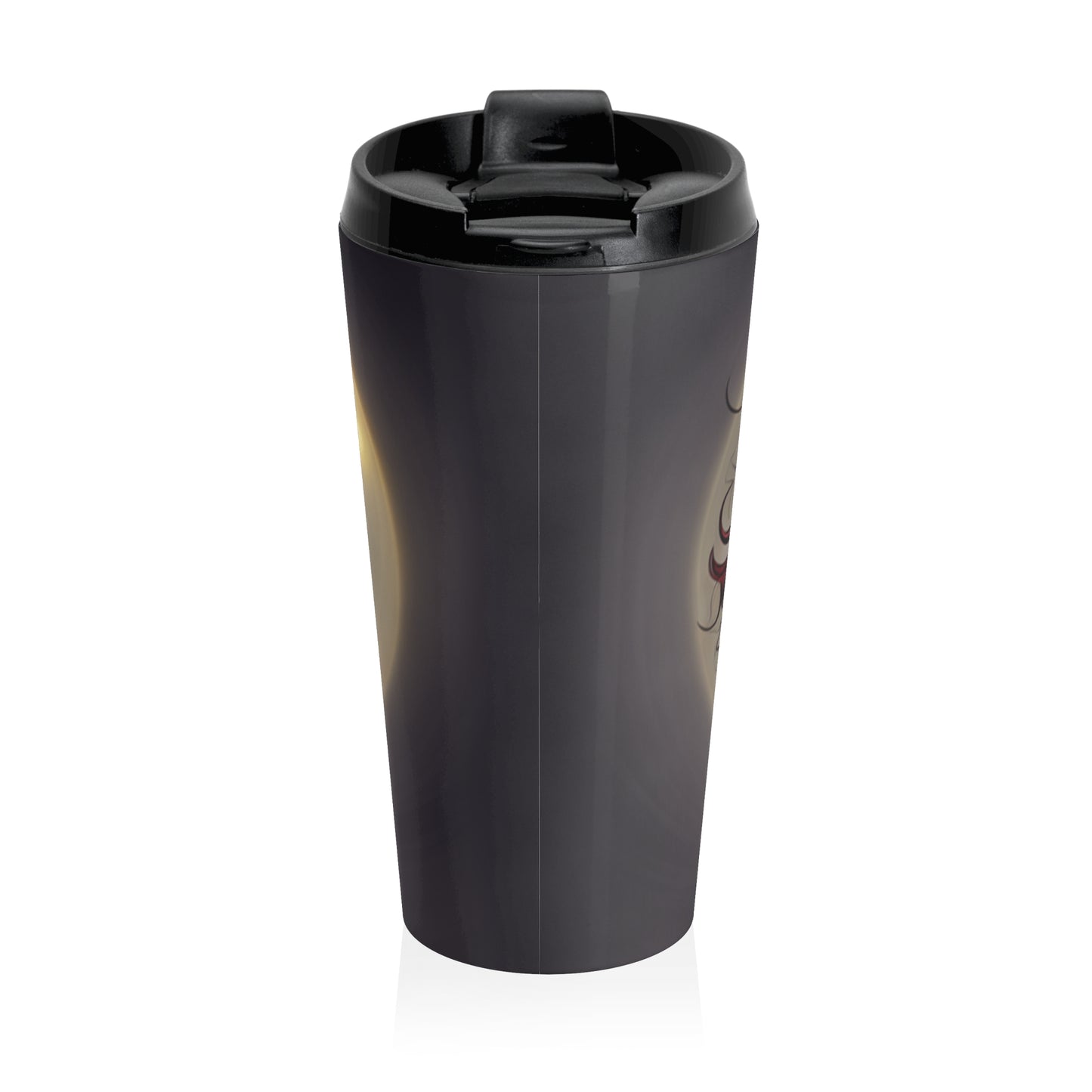 Goth/Vampire Girl Stainless Steel Travel Mug