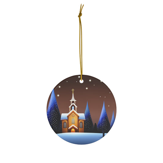Ceramic Ornament, 2 Shapes