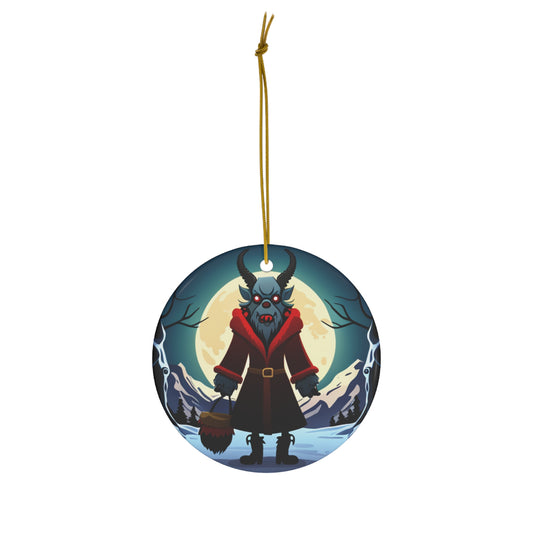 Krampus Ceramic Ornament
