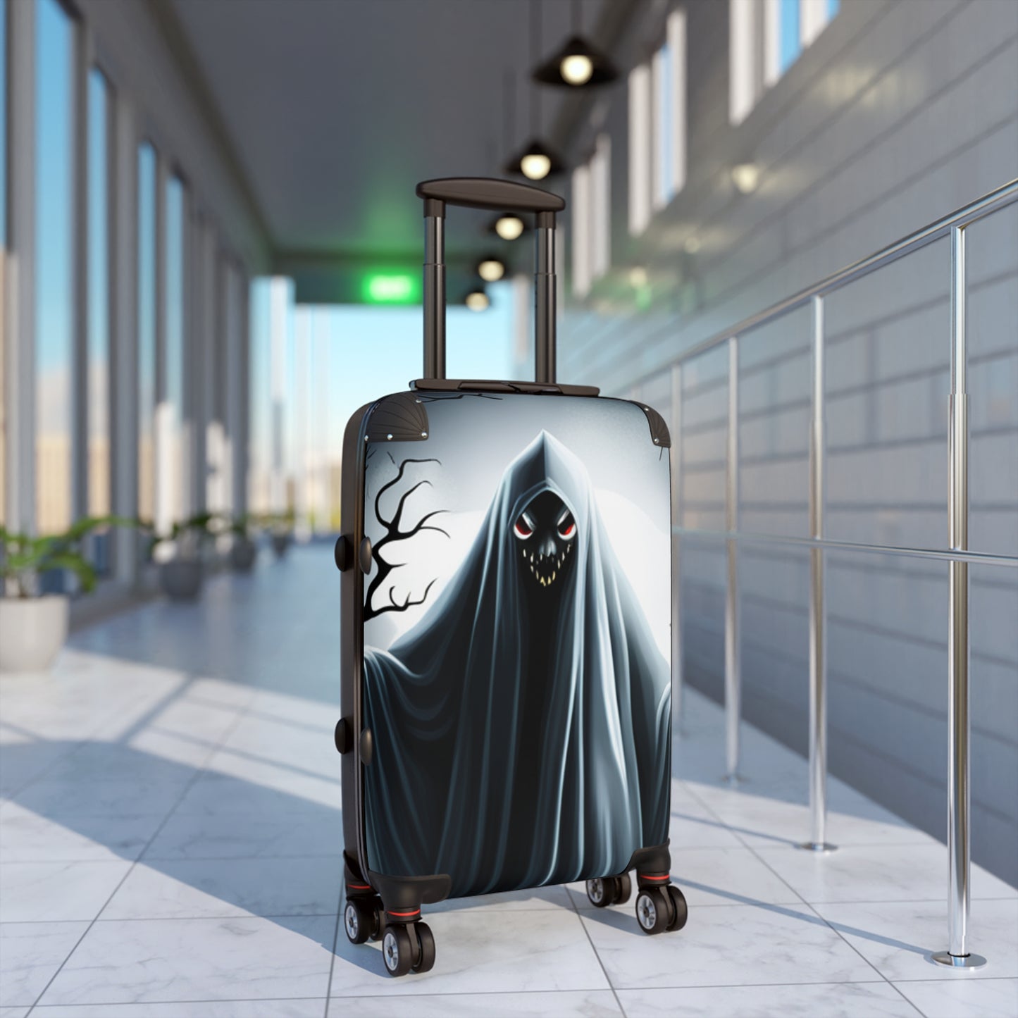 Scary Ghost Suitcase