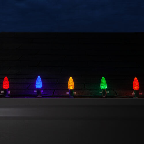 C9 Multicolor OptiCore LED Bulbs - 25 Pack