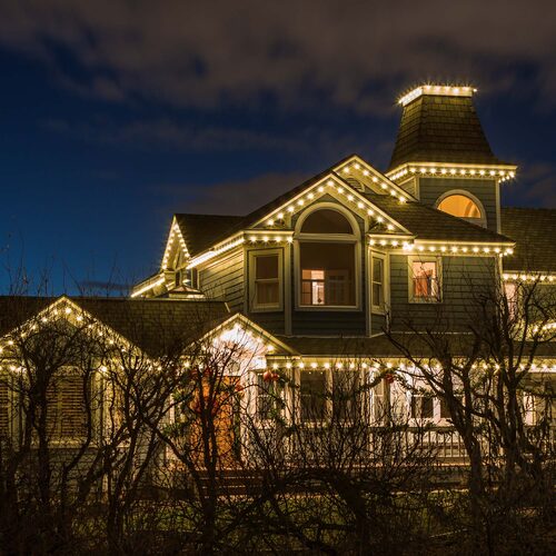 C9 Warm White Kringle Traditions LED Bulbs - 25 Pack