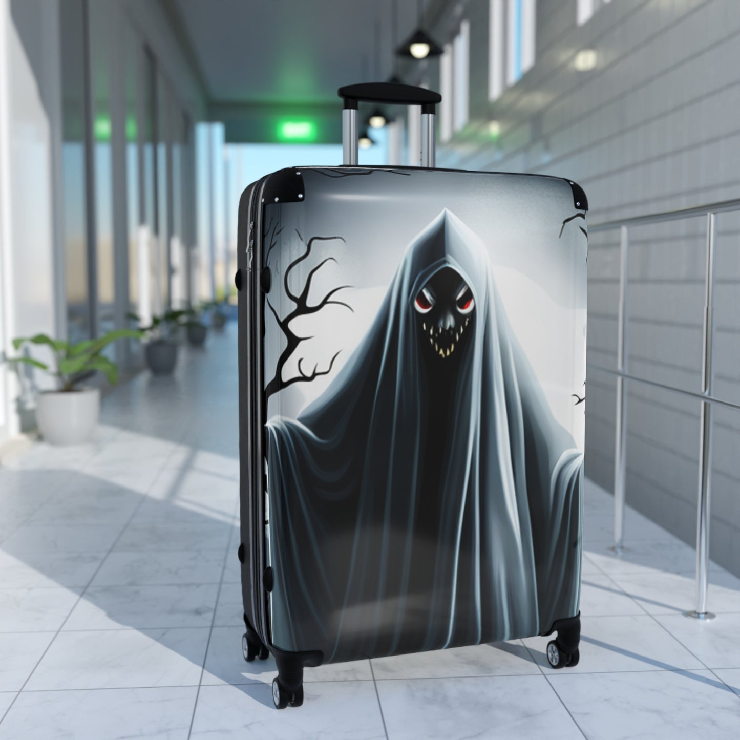 Scary Ghost Suitcase