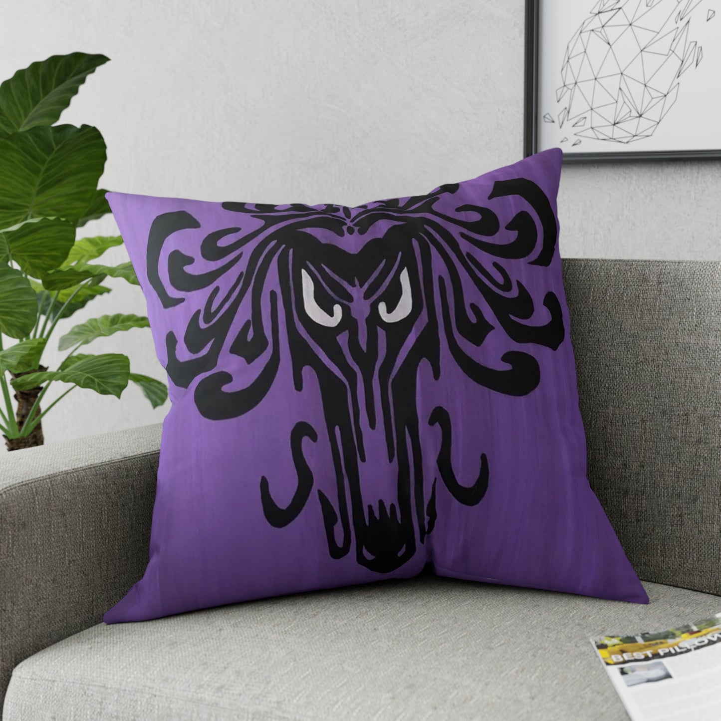 Haunted Style Broadcloth Pillow