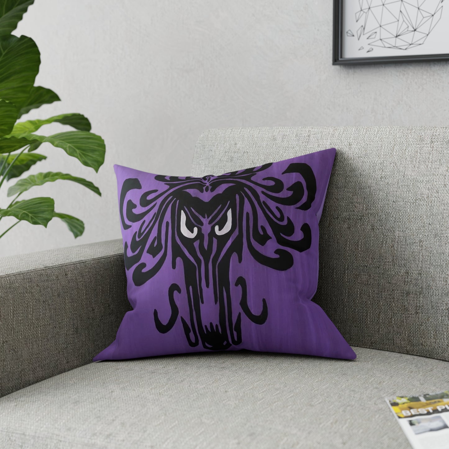 Haunted Style Broadcloth Pillow