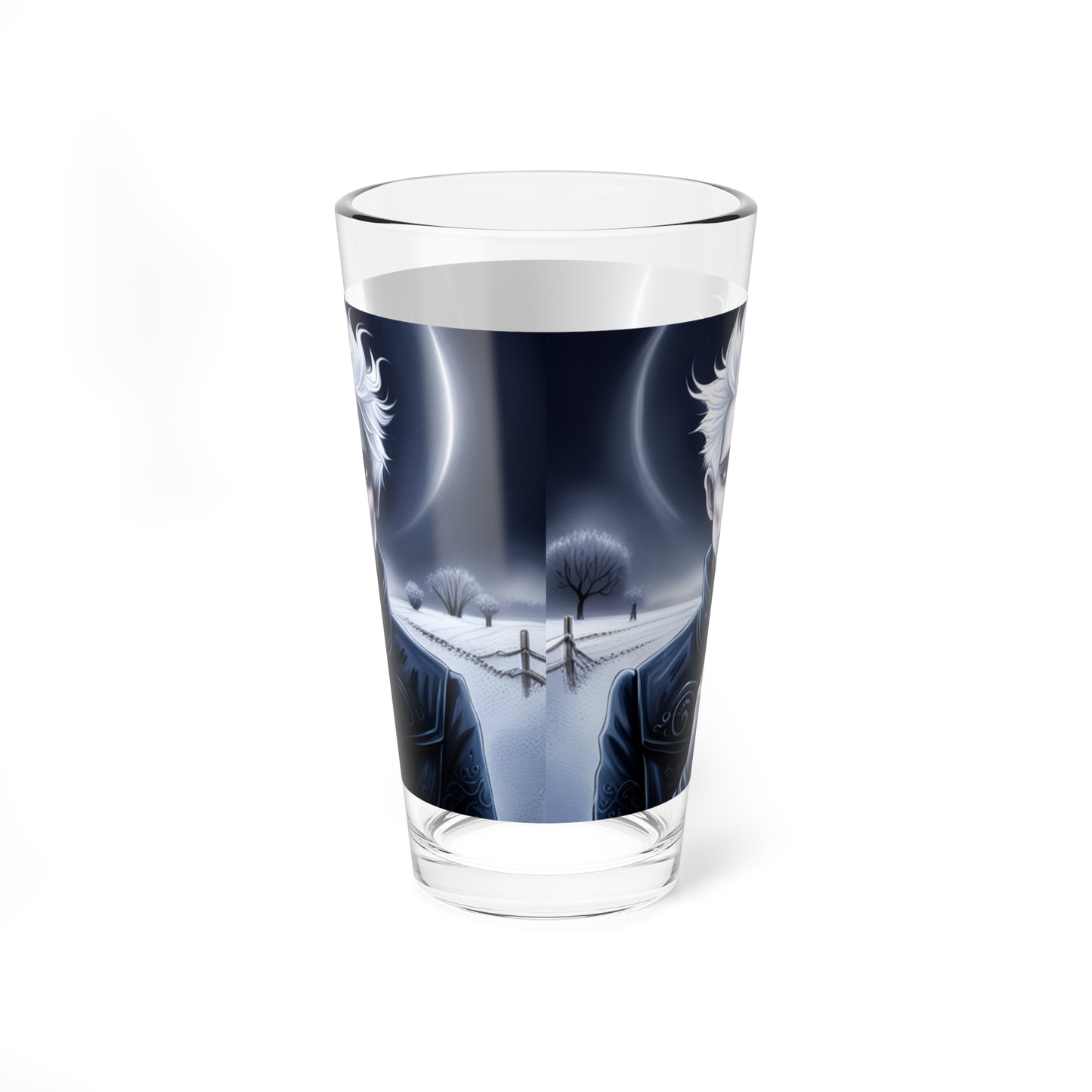 Gothic Jack Frost Mixing Glass, 16oz