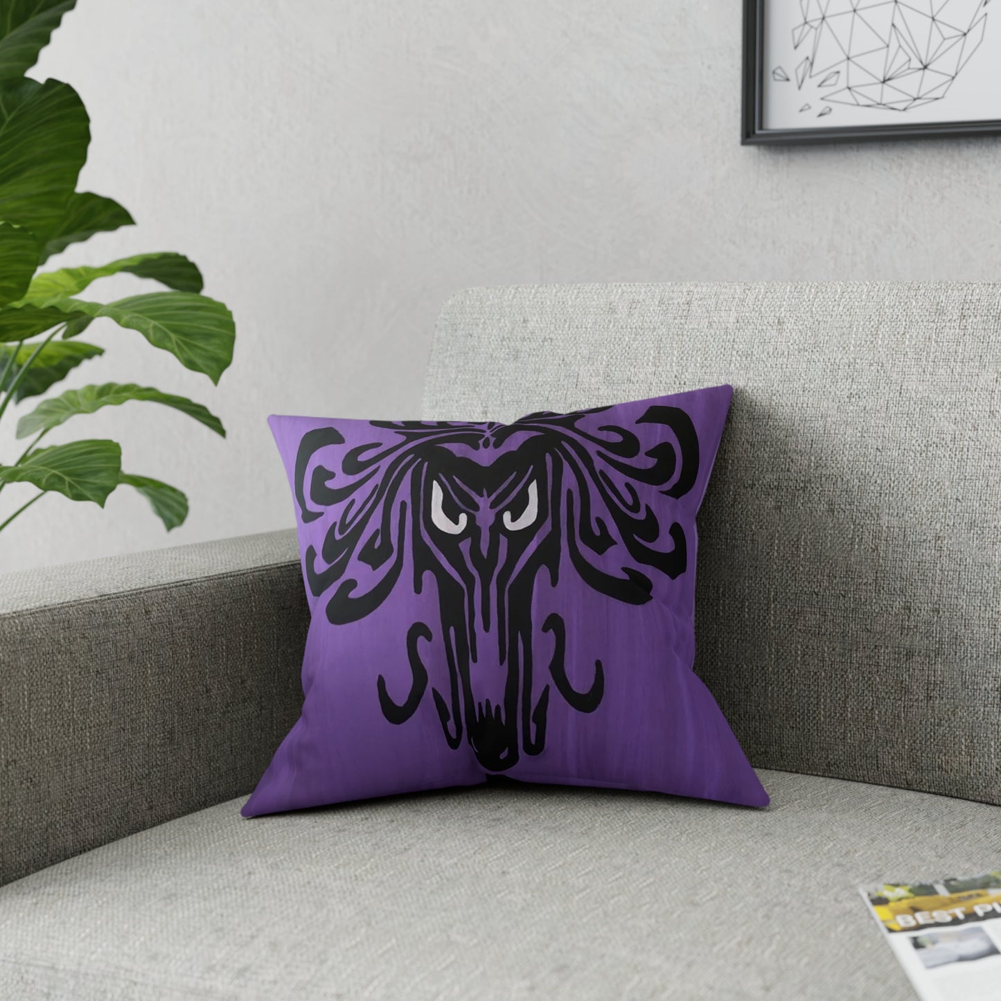 Haunted Style Broadcloth Pillow