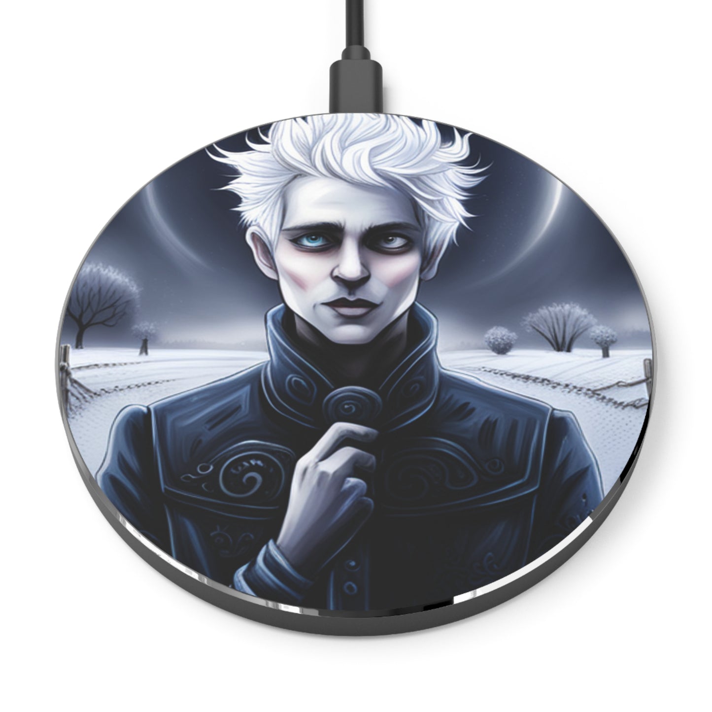 Gothic Jack Frost Wireless Charger