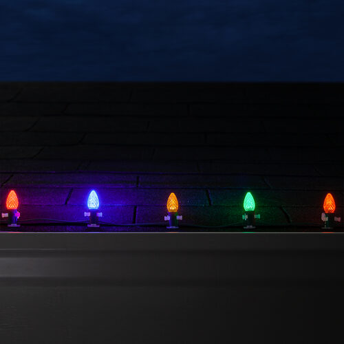 C7 Multicolor OptiCore LED Bulbs - 25 pack